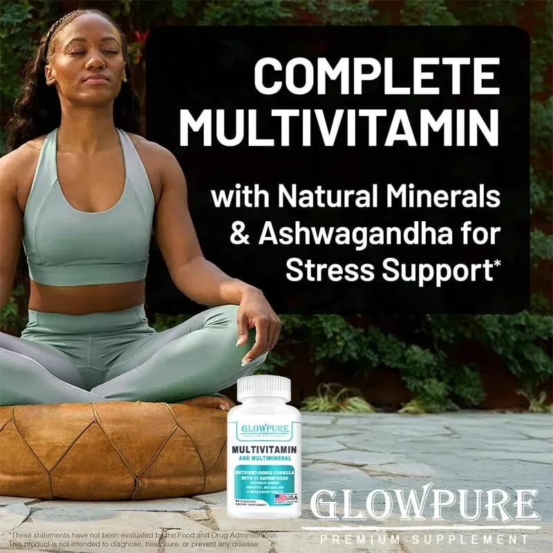 Organic Multivitamin for Women - Whole Food with B-Complex Vitamin C D3 & K2 for Immunity Stress Hair Skin & Nails — image 4