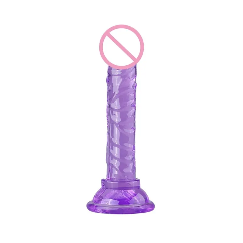 Silicone Realistic Penis Dildo Anal Plug Sex Toys for Adults Woman Men Lesbian G spot Orgasm Stimulator Vagina Massager