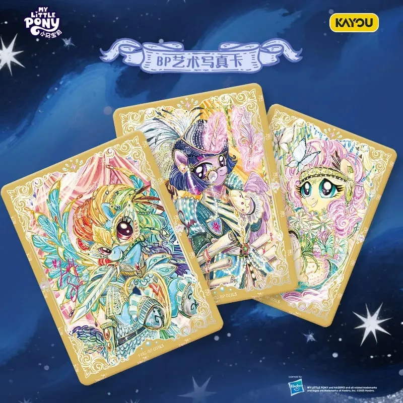 Genuine My Little Pony Card Friendship Forever Star Pack Gorgeous Gilded Princess Collectible Card Children's Holiday Gift — image 4