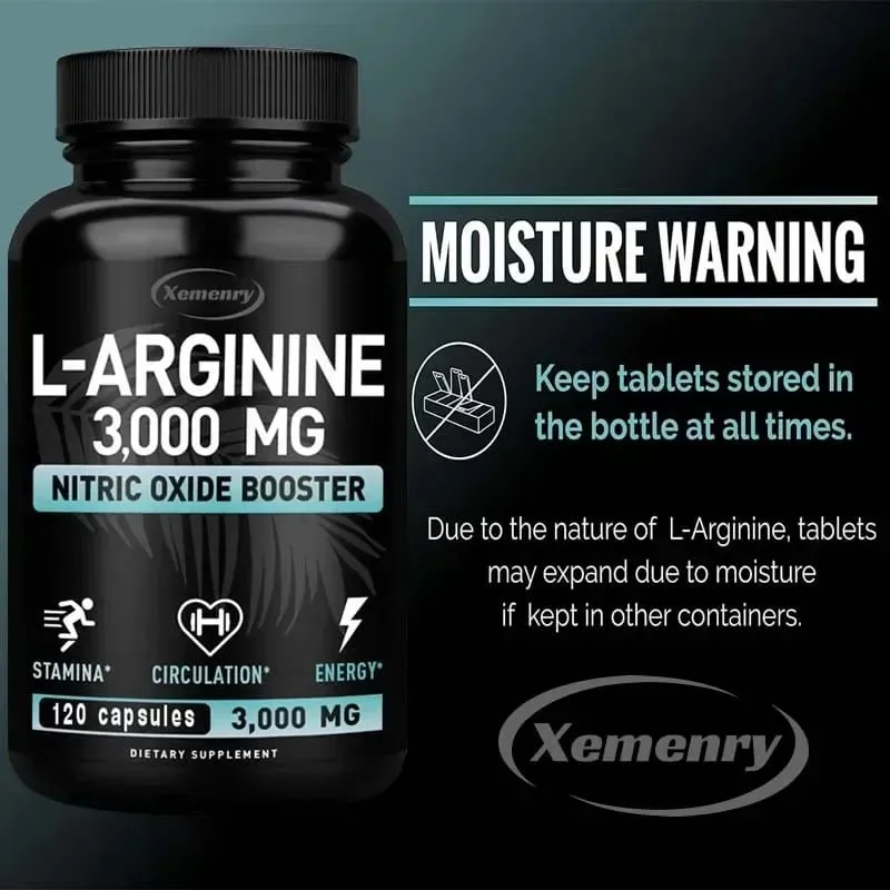 Suplemen L-Arginine Meningkatkan Daya Tahan -Peningkatan untuk Kekuatan Tenaga Sokongan Vaskular dan Daya Tahan Semasa Bersenam | Mas otot