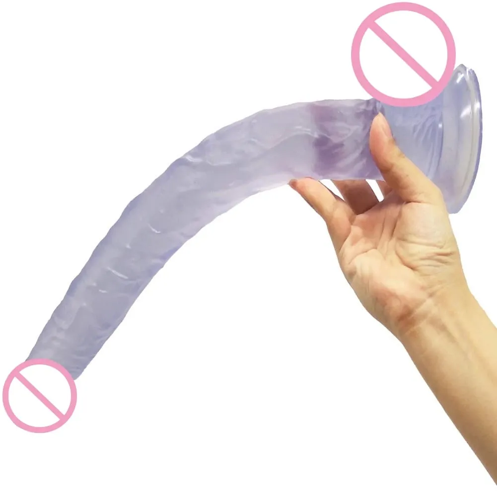 40cm Realistic Long Dildo Big Penis Huge Dildos Vaginal Masturbation G Spot Stimulation Anal Butt Plug For Women Sex Toys 18+ — image 3