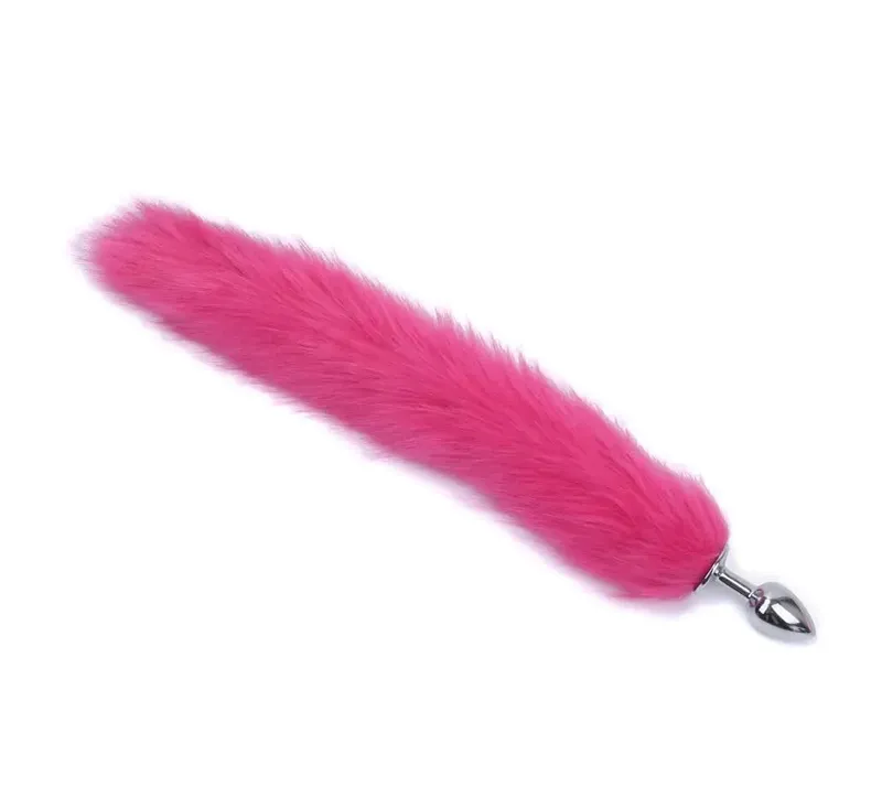 Rabbit Tail Fox Tail Metal Anal Plug Sex Toy adult Product for Woman Anal Plug Dog Tails Slave Cosplay Fetish Gear Accessories — image 16