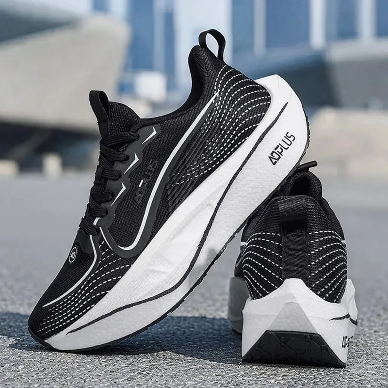 Men Marathon Running Shoes Sports Walking CarbonPlate Breathable Lightweight Comfortable Women Athletic Casual Sneakers Outdoor — image 6