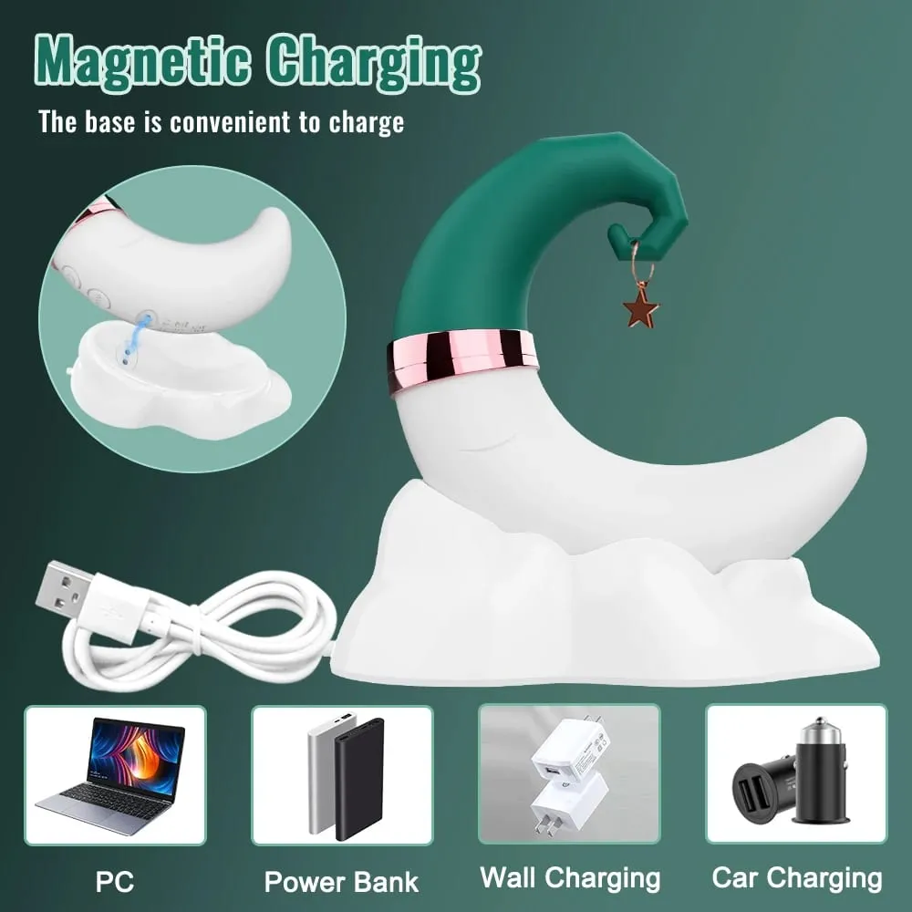 Female Sex Toy Clitoral Sucking Vibrator Female for Women Clit Clitoris Sucker Vacuum Stimulator Toy for Adults Moon Decorate — image 4
