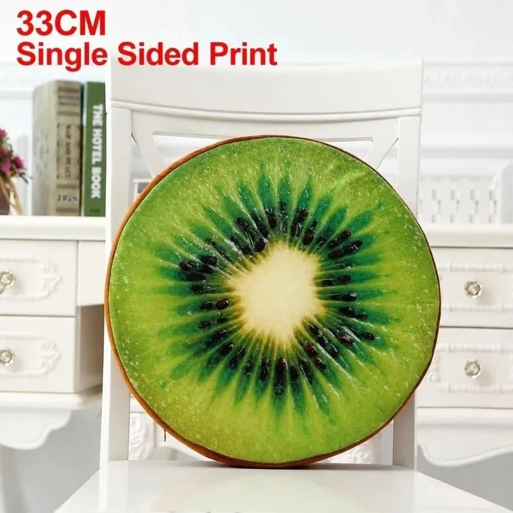 Kindergarten Office Garden Dining Outdoor Funny Chair Cushions Round Pillow Seat Pads Fruit Seat Pads