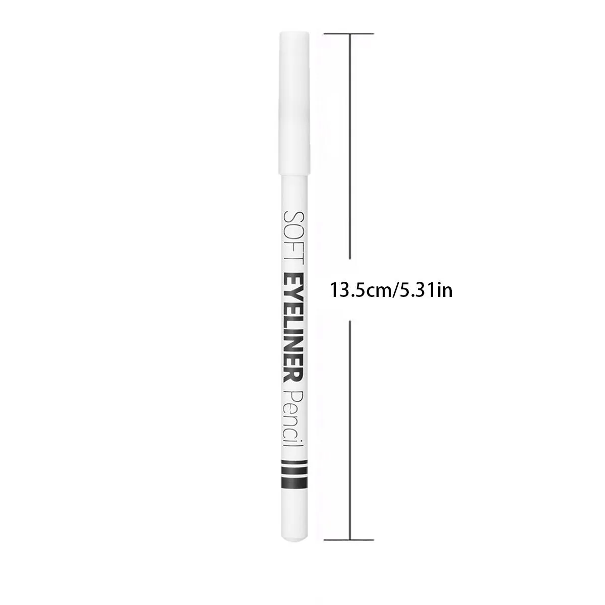 Stylo fard à paupières en bois blanc mat, imperméable et résistant aux taches, facile à utiliser pour les débutants, adapté à tous les Types de peau — image 6