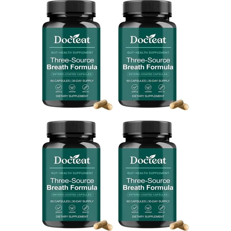 Docteat Gut Health Supplement Capsules with Berberine HCl Digestive Enzymes for Digestive Wellness & Immune Support 60 Capsules — image 10