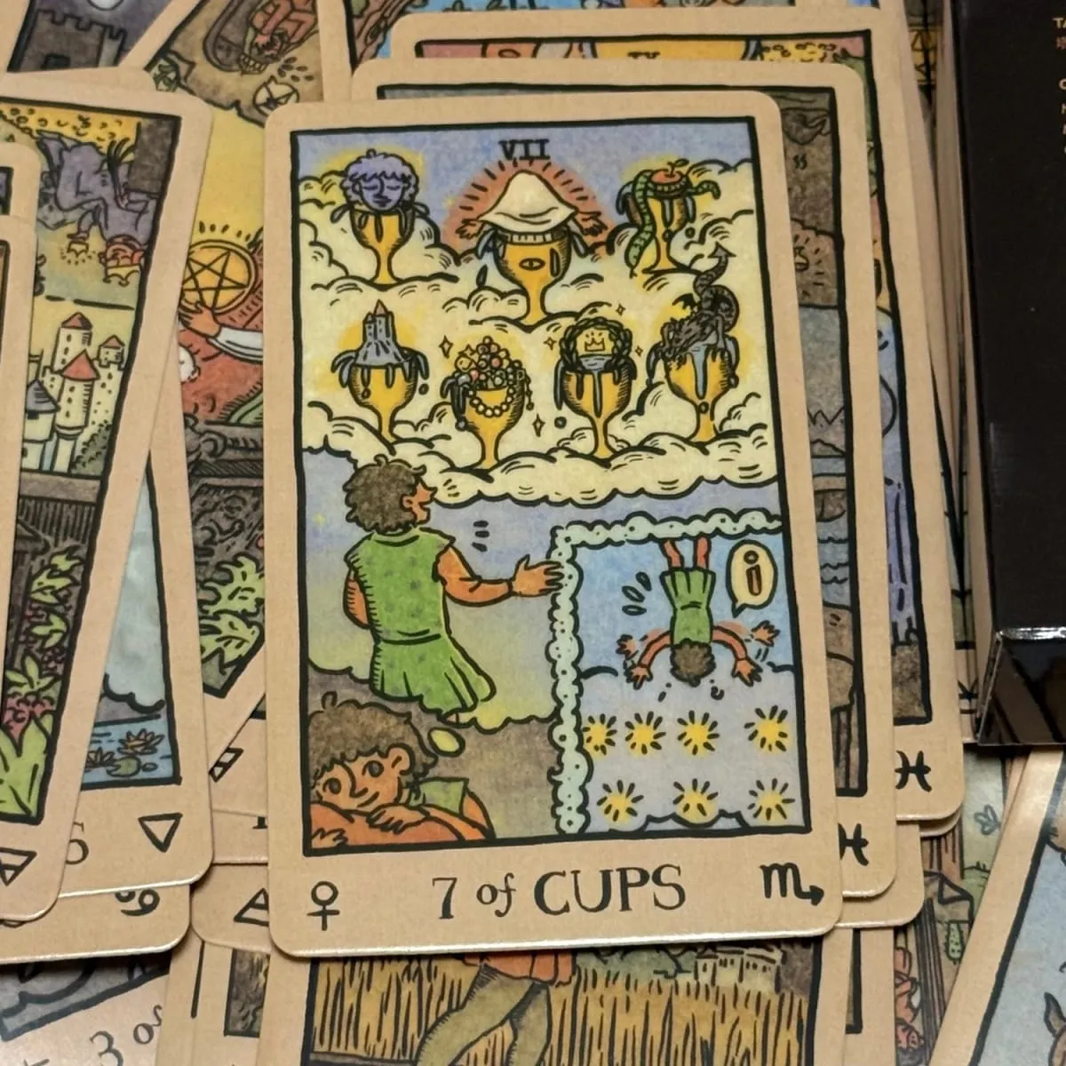 Akashic Eye Tarot cards Englsih Portable Edition Easy-to-Read Guide Great For Beginners Divination Meditation & Party Games — image 4