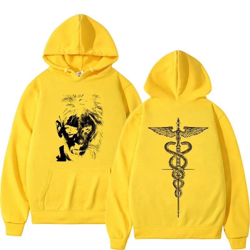 El Matador Ilia Topuria Tattoo Graphic Hoodies Men Women Harajuku Classic Gothic Sweatshirt Casual High Quality Oversized Hoodie — image 11
