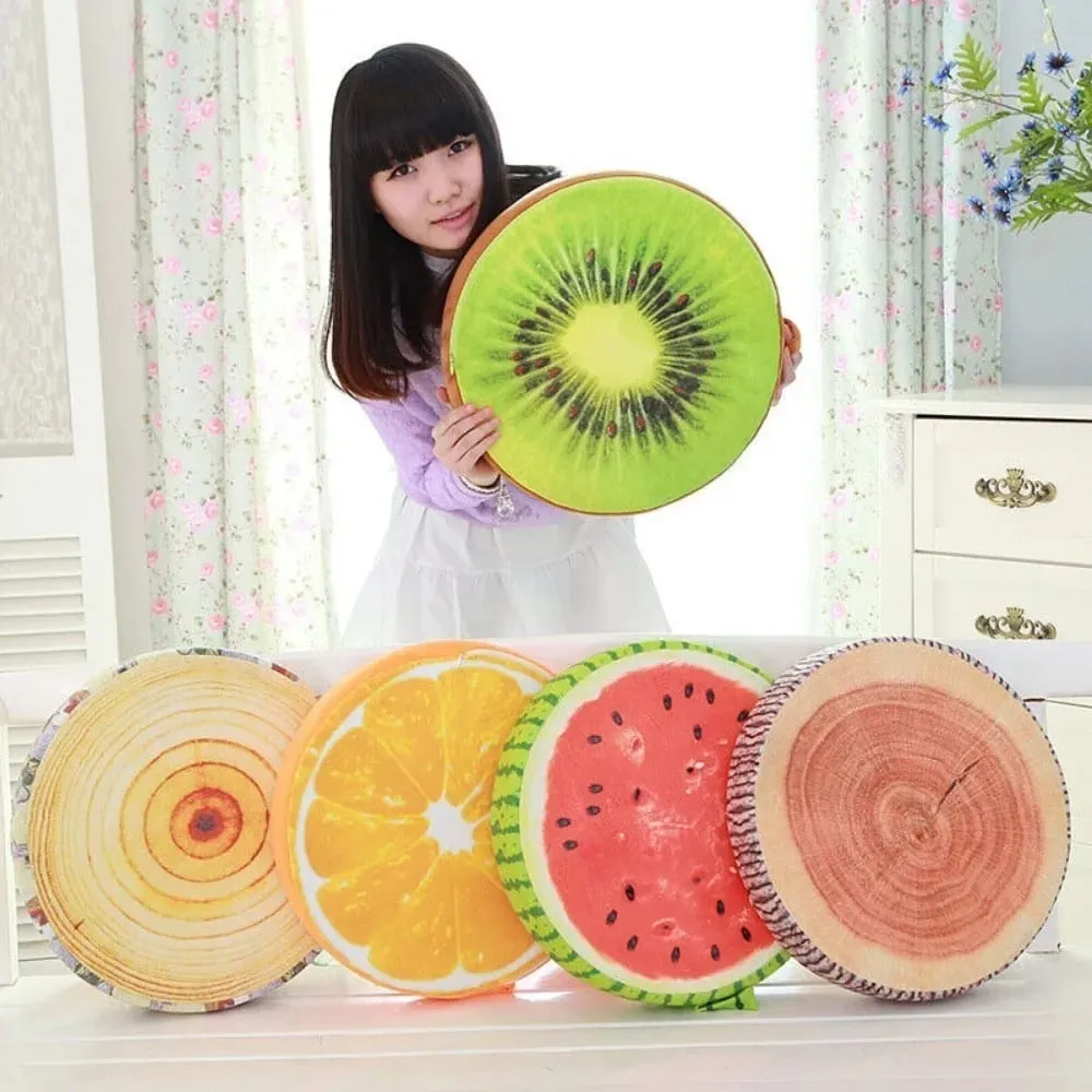 Soft Kindergarten Garden Dining Outdoor Sofa Pillow Round Pillow Seat Pads Chair Cushions Fruit Seat Pads — image 4