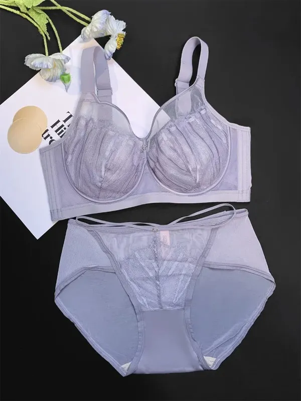 Wireless Push Up Bra for Large Bust Adjustable Comfort Fit Lace Bralette Prevent Sagging & Enhance Shape Seamless Design — image 14