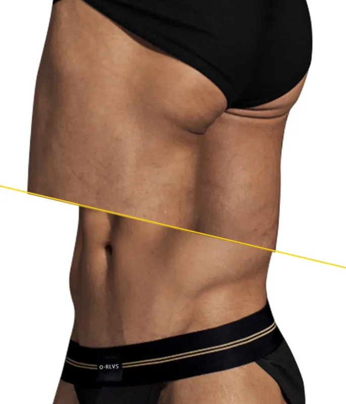 กางเกงชายไม่มีรอยต่อสะโพก Mens Underwaer ขนาดใหญ่กว้าง 5 ซม.แถบยืดหยุ่นอิสระ Codpiece สั้นกางเกง — image 23
