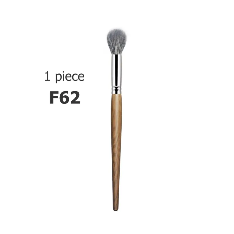 Kit de pinceaux de maquillage pour le visage, petit pinceau de Contour, bronzant, Blush, doux et moelleux, poils de chèvre naturels