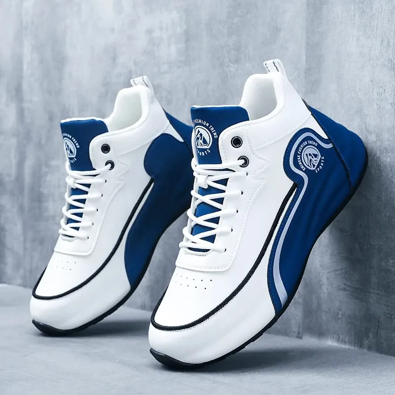 Men'S Shoes New Casual Sneakers Shock-Absorbing Breathable Running Shoes Men'S Wear-Resistant Thick-Soled Skate Shoes