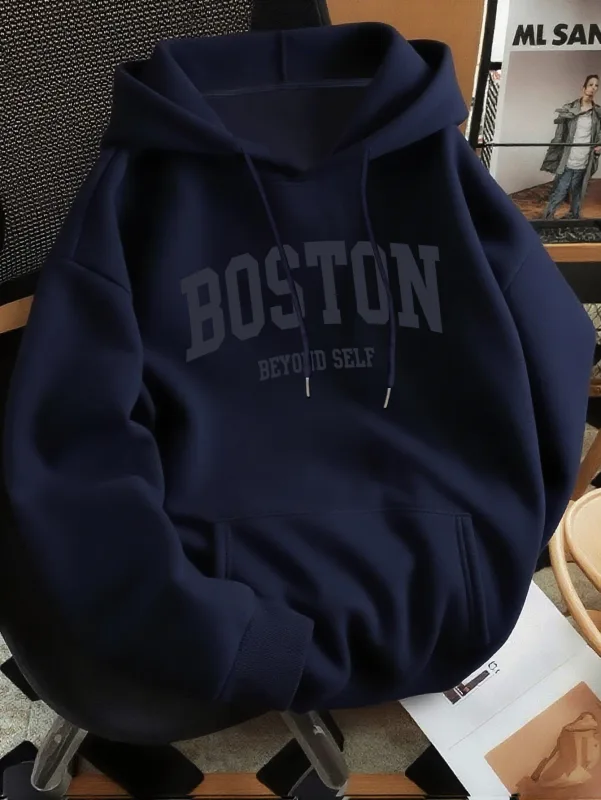 2026 New Men's Loose Hoodie Thin Spring Autumn Versatile Casual No Pilling Fade Resistant — image 11