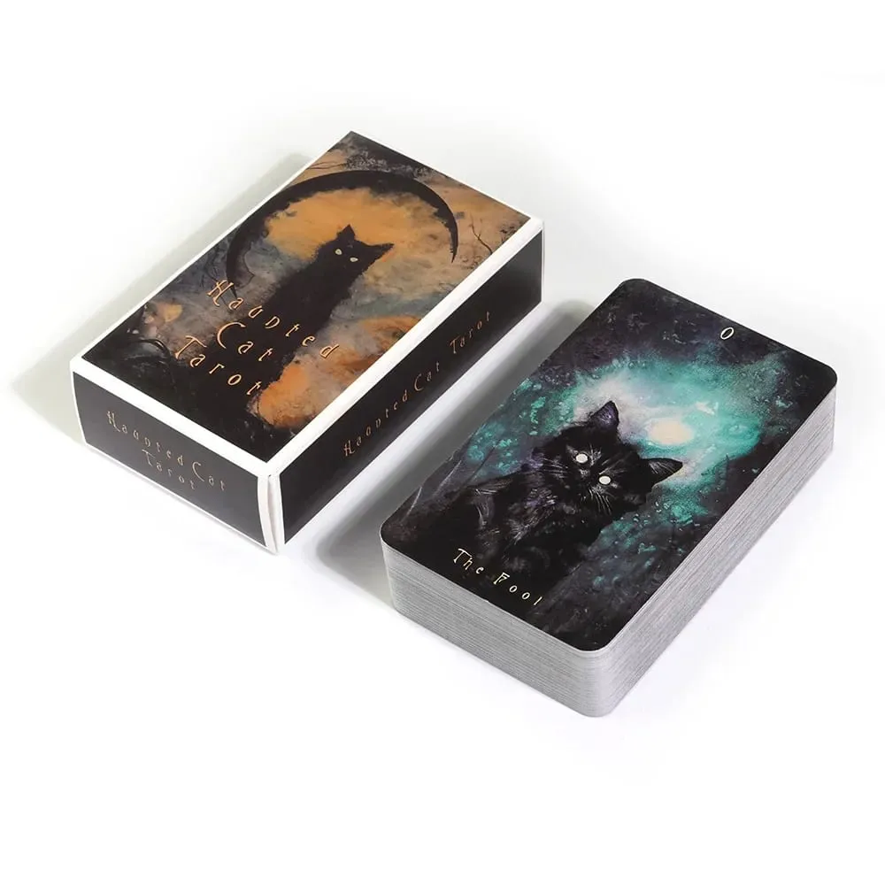 NEW Cute cat tarot cards Board Deck Games Oracle For Fate Divination Party family tarot deck — image 3