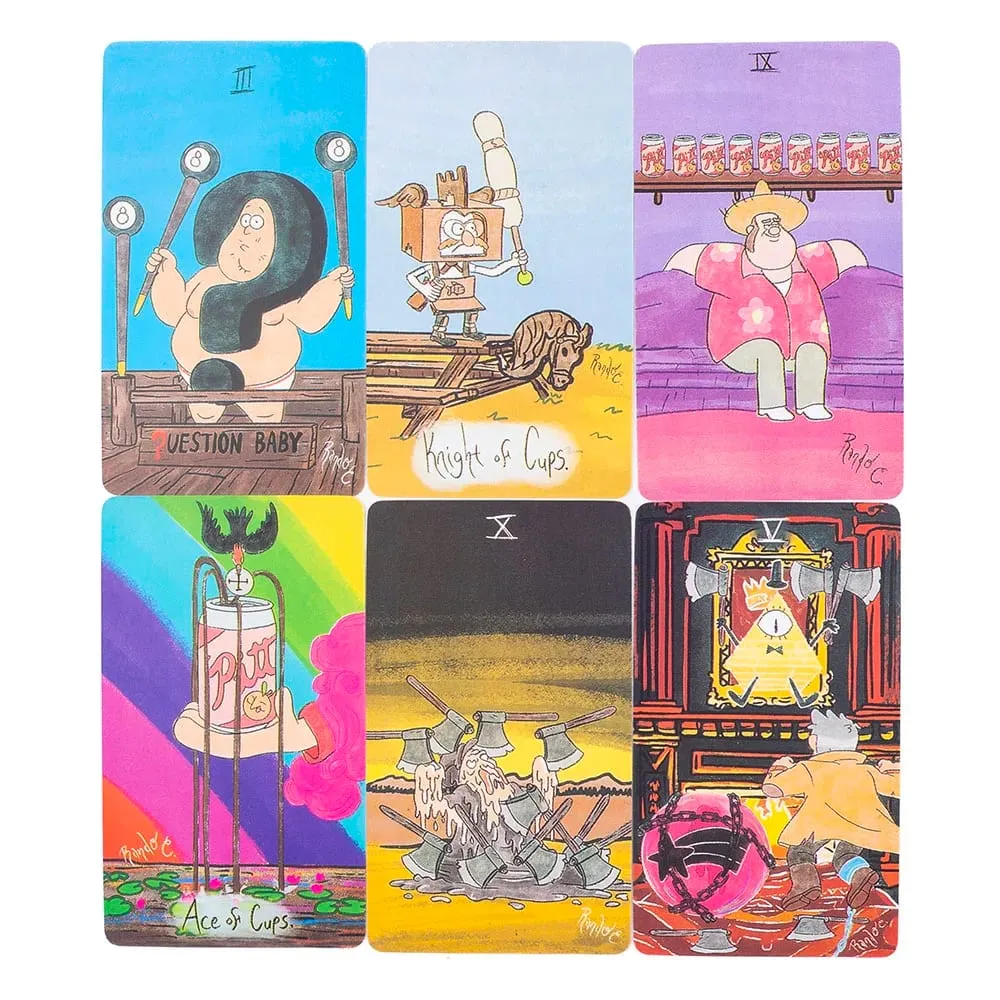 The Mystery Tarot 78 Card Deck for Mysterious Divination Family Party Gift English Version Oracle 10.3x6cm Board Playing Game — image 4