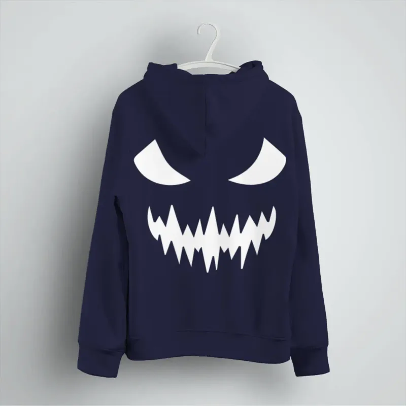 2026 Fashion Horror Movie Face Men's Hoodie Casual Long Sleeve Halloween Streetwear Unisex Luminous Style Hoodies — image 9