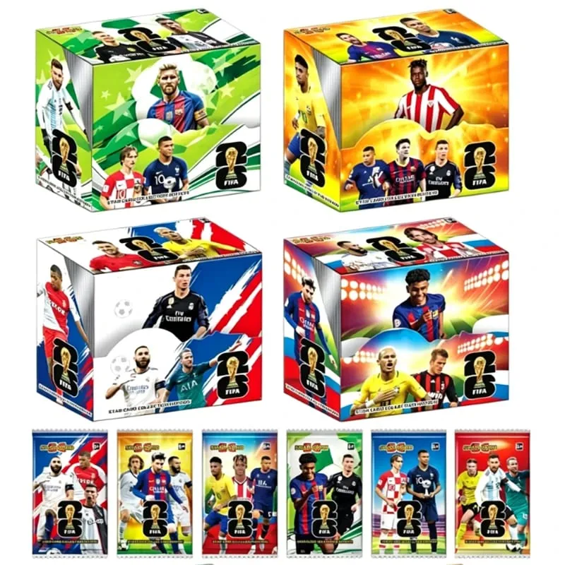 In Stock Panini 2026 New FIFA World Cup Soccer Cards Pack Panini Football Star Cards Soccer Memorabilia Collection Football Card — image 2