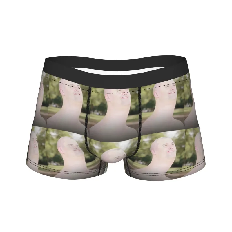 Calzoncillos tipo bóxer Charlie Kirk Meme, ropa interior, pantalones cortos aduaneros de alta calidad, calzoncillos novedosos para hombre, bragas de talla grande 2XL