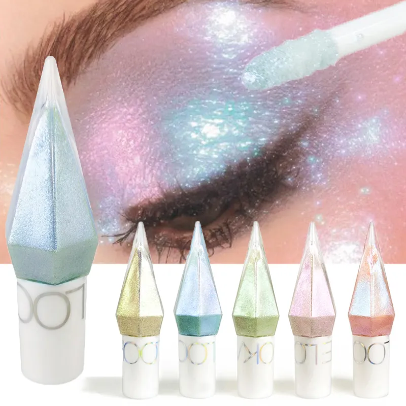 5Color Waterproof Chameleon Liquid Eyeshadow Shiny Long-Lasting Mini Sparkling Eye Shadow Metallic Pink Purple Stage Eyes Makeup — image 1