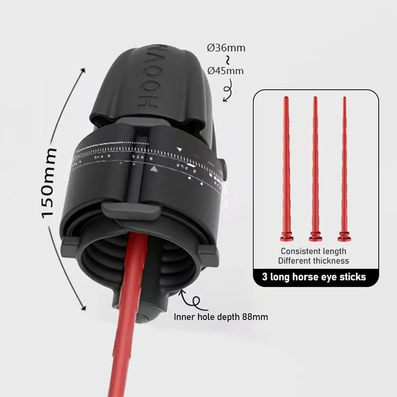 Male Masturbator Vibrator Glans Trainer Urethral Dilator Penis Massage Horse Eye Stick Stimulator Sex Toys for Men