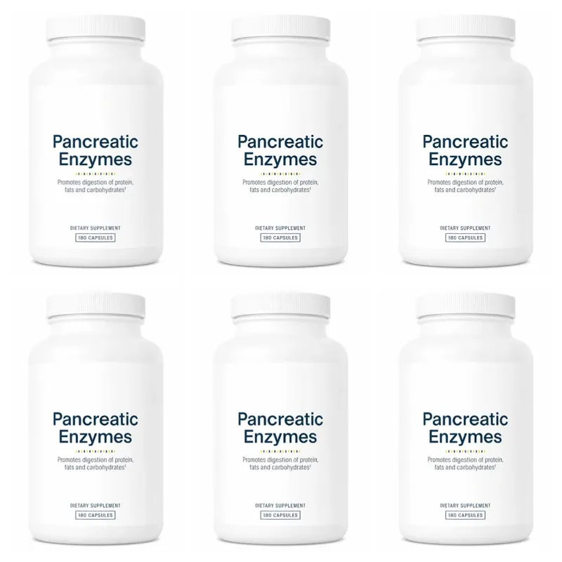 Digestive Enzyme Supplement 180 Capsules Pancreatic Enzyme Blend Protease Amylase Lipase Supports Protein Fat Carb Digestion — image 12