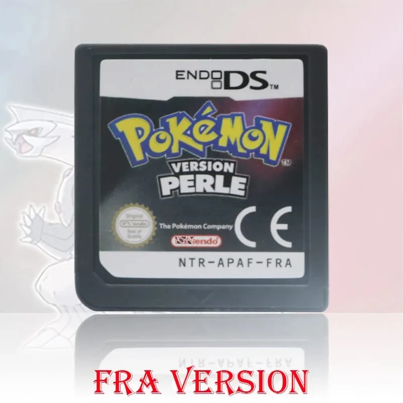 NOE/ESP/ITA/FRA/USA/EUR/AUS Version Pokemon HeartGold SoulSilver Platinum Diamond PearlVideo Game Card For DS 2DS 3DS Console — image 23
