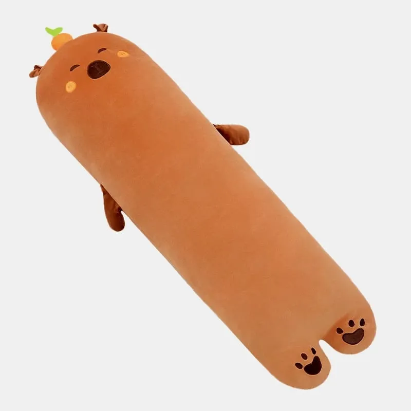 70cm Capybara Decorative Pillow Comfortable Cute Style Cushion Soft Sofa Bed Living Room Hug Pillow For Home Decoration