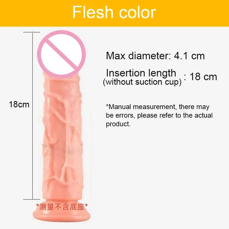 Transparent Big Dick 9 Sizes Realistic Jelly Dildo Women Gay Anal Sex Toys Soft Clitoris Vaginal Masturbators Penis Suction Cup — image 18
