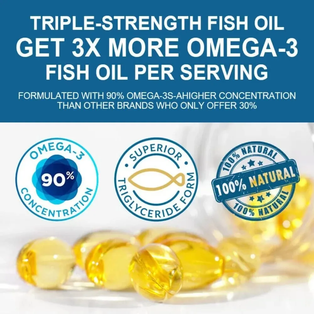 Extra-strength Formula Cod Liver Oil Contains Vitamins A D EPA and DHA Supports Heart Brain Immune Joint and Eye Health — image 6
