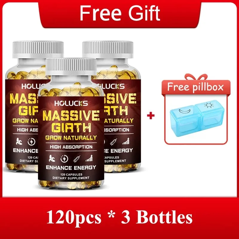 Premium Massive Girth Capsules with Ashwagandha Support Optimal Circulation & Energy Enhanced Performance & Overall Wellbeing — image 8