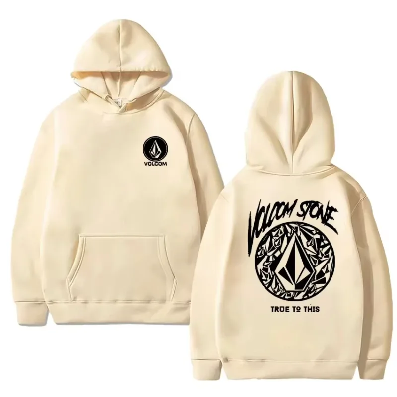 2026 Fashion Hoodie Women and man Hoody Volcom Stone Double-sided Casual Graphic Sports Tops Breathable Streetwear Clothing — image 10