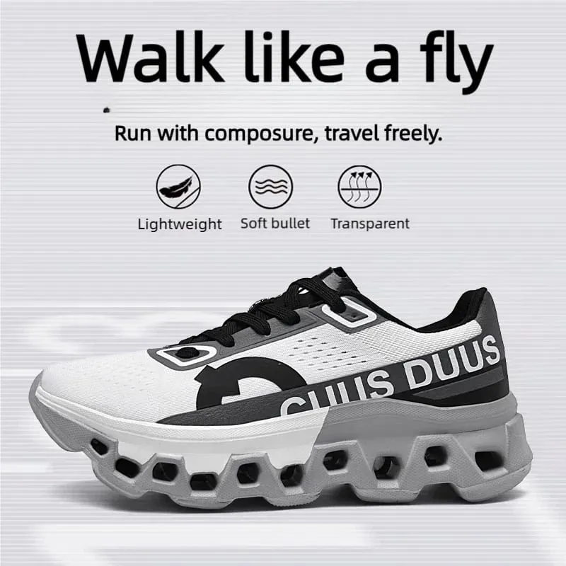 Outdoor Tennis Men Shoes Soft Sole Breathable Casual Sports Shoes Mesh Surface Breathable Cushioned Running Shoes Sneakers — image 3
