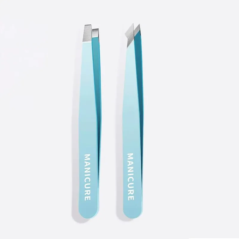 Eyebrow Tweezer Colorful Hair Beauty Fine Hairs Puller Stainless Steel Slanted Eye Brow Clips Removal Makeup Tools — image 14