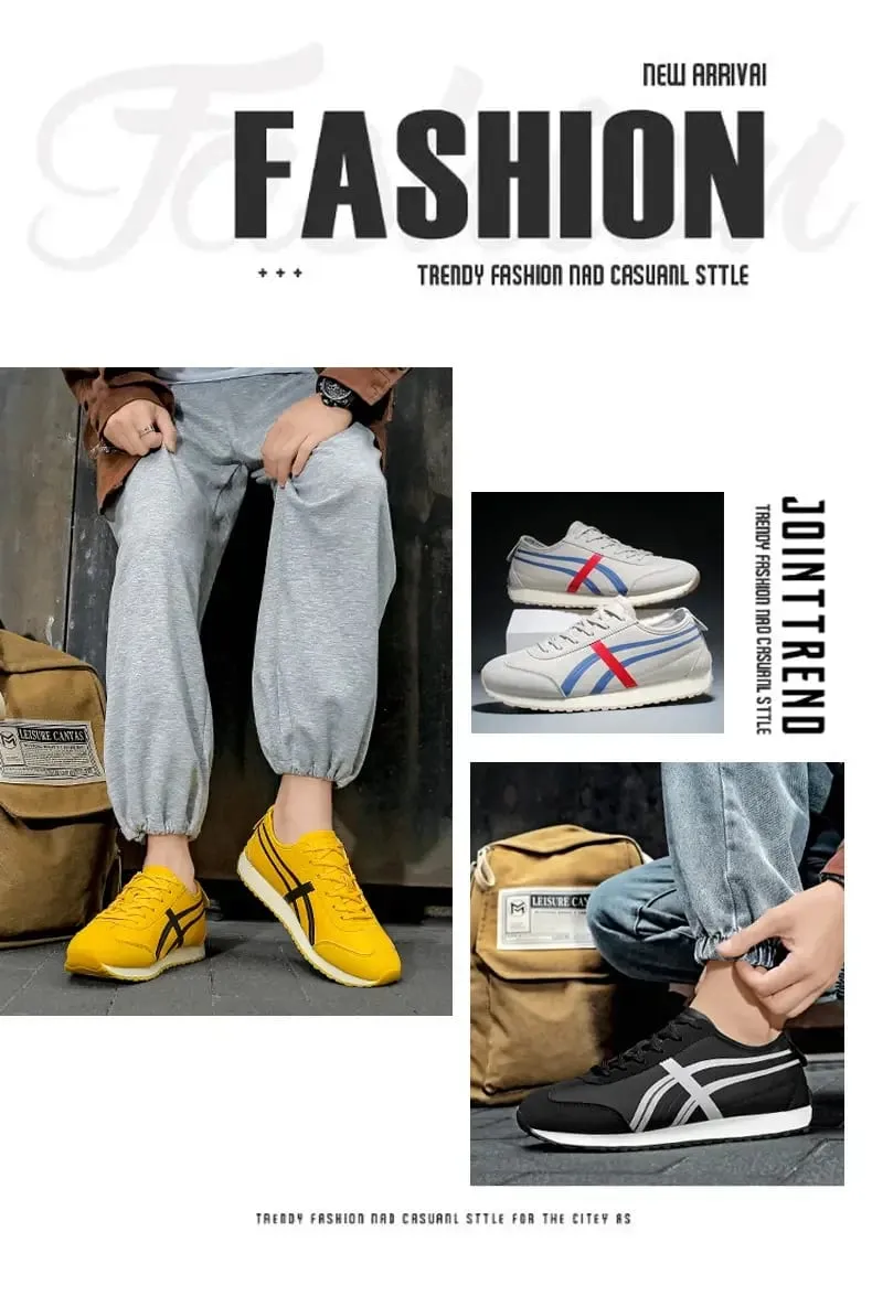 Fashion Brand Sneakers Men's Sports Shoes Women's Running Shoes Yellow Casual Sneakers Men Comfort Walking Shoes Flat Trainers — image 8