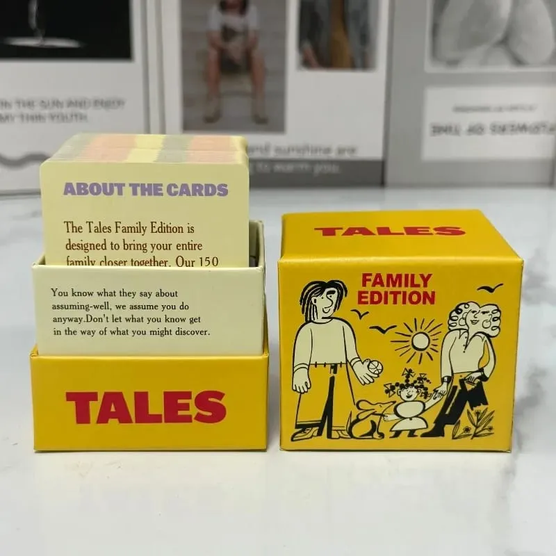 Conversation Card Game Couples & Family Edition Interactive Question Cards Party Family Couple Dialogue Game Toy Gift