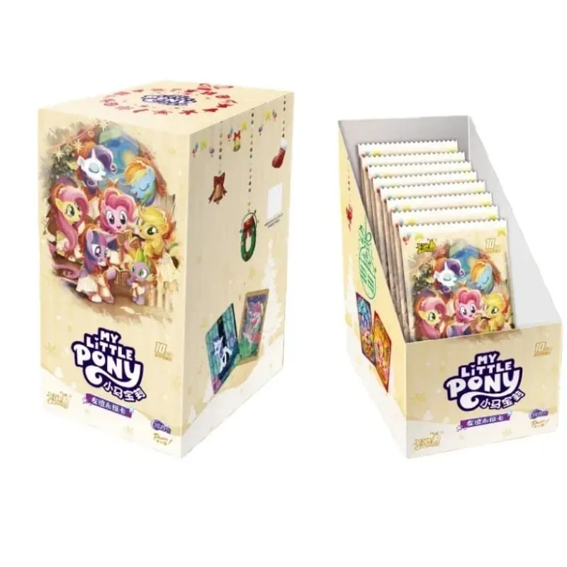 Authentic My Little Pony Friendship Forever Moon 12 11 10 Series Collectible Cards Fluttershy Anime Merchandise Gifts — image 3