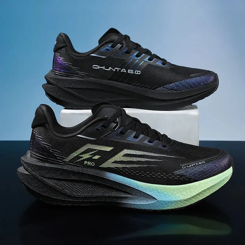 Sports Running Shoes Men Marathon Athletic Outdoor Carbon Plate Breathable Lightweight Comfortable Women's Professional Sneakers