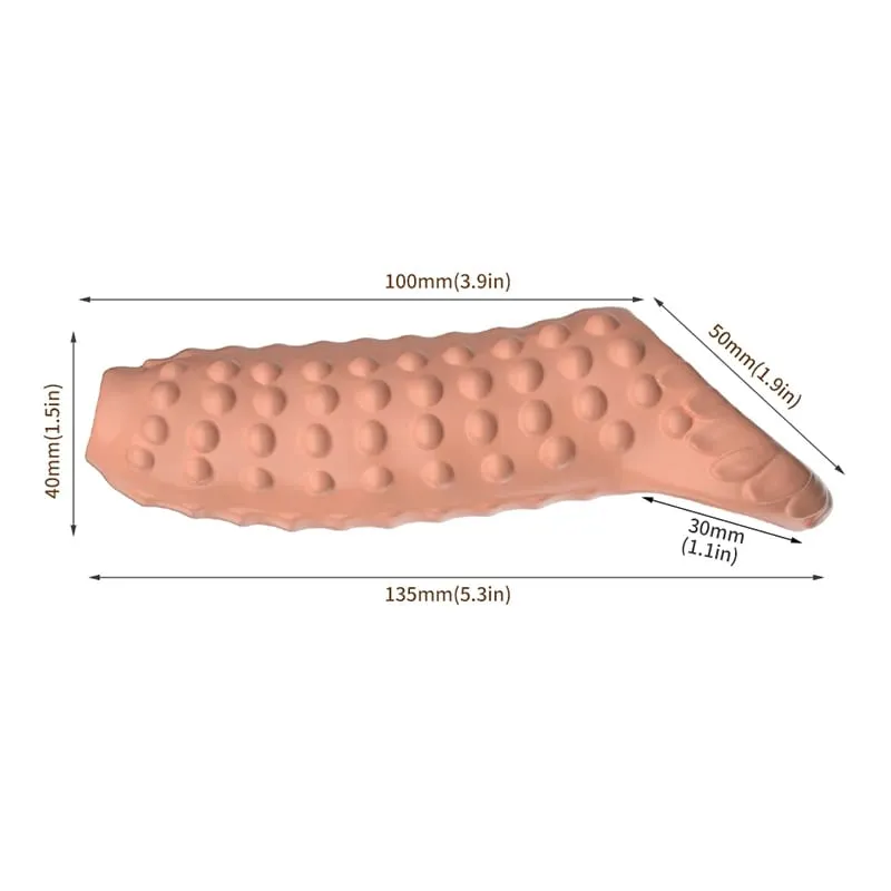 Men Penis Extender Sleeve Reusable Comdom Delay Ejaculation Penis Sleeve Dick Male Dildo Sex Toys for Men Adult 18+ Erotic Goods — image 17