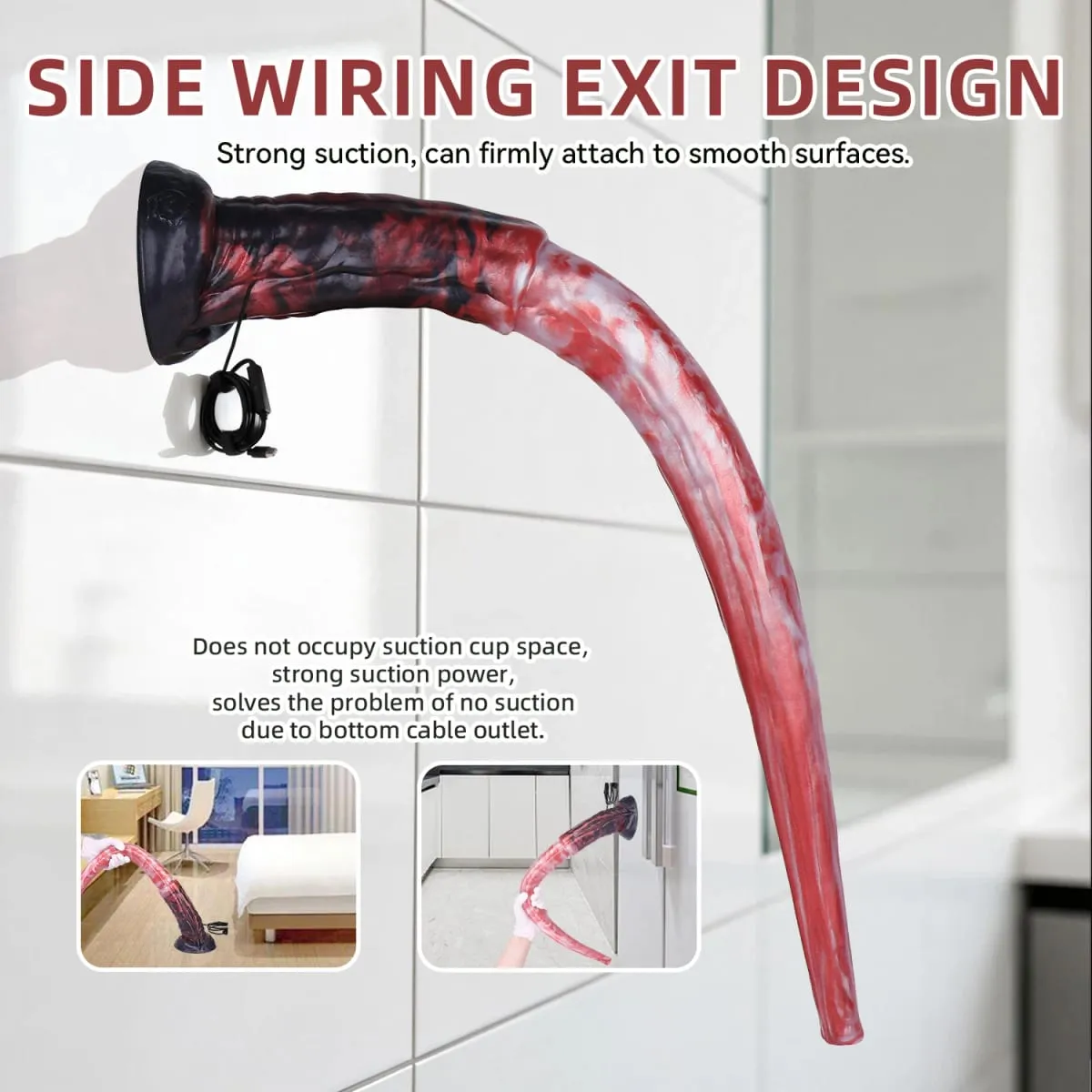 Silicone Long Anal Plug with Smart Endoscope Function G Spot Deep Stimulate Sex Toys Camera LED Light Body Exploration — image 4