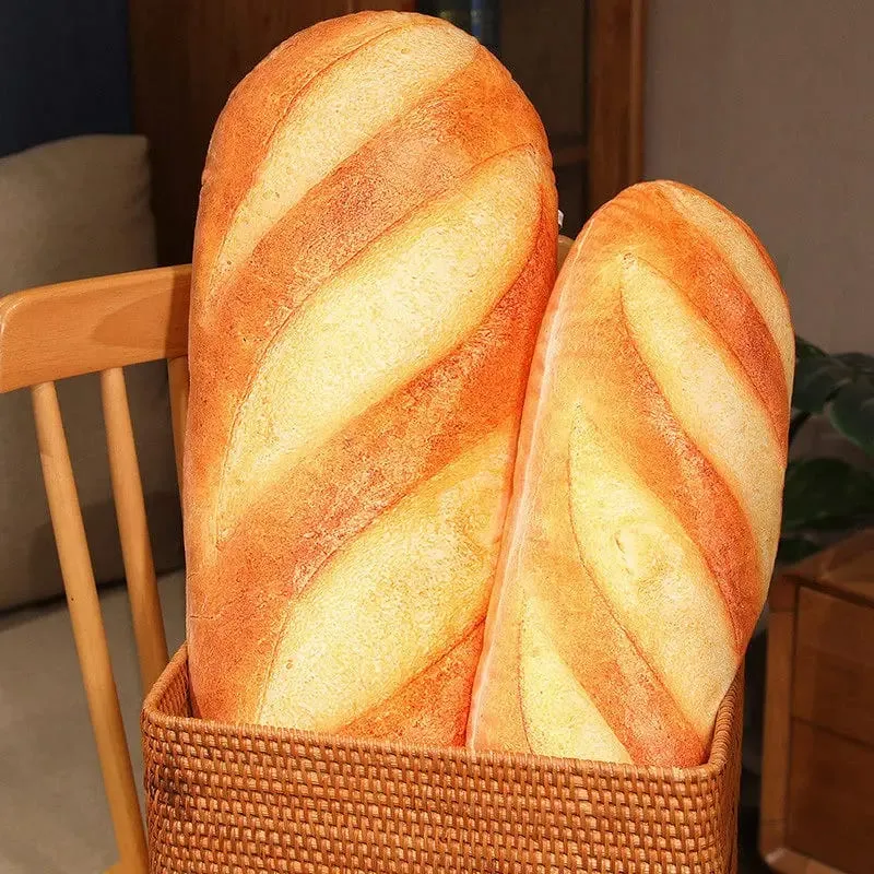 20-50CM Giant Bread Plush Long Pillow Toy Soft Funny Simulation Food Toy Creative Cushion Birthday Present Christmas Gift — image 6