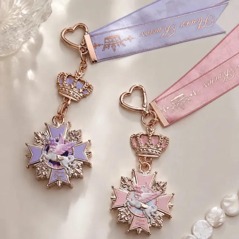 Flower Knows Knight Unicorn Eyeshadow Palette Charm Mini αξεσουάρ μακιγιάζ Fantasy Unicorn Design Καλλυντική τσάντα διακόσμηση — image 4