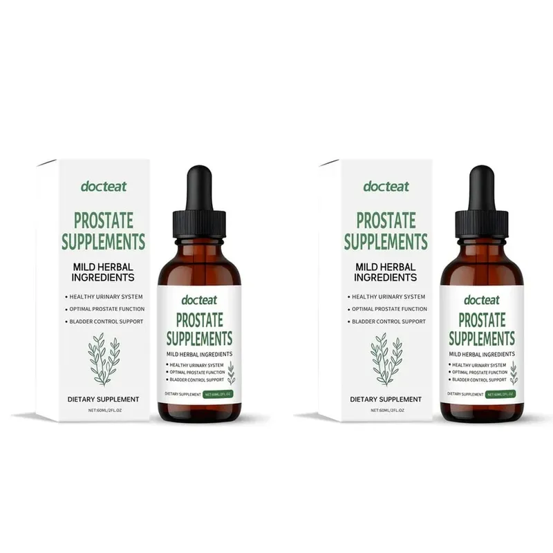 Docteat Prostate Health Supplement Liquid Drops 60ml with Saw Palmetto Extract Stinging Nettle Root Extract And Pumpkin Seed Ext — image 9