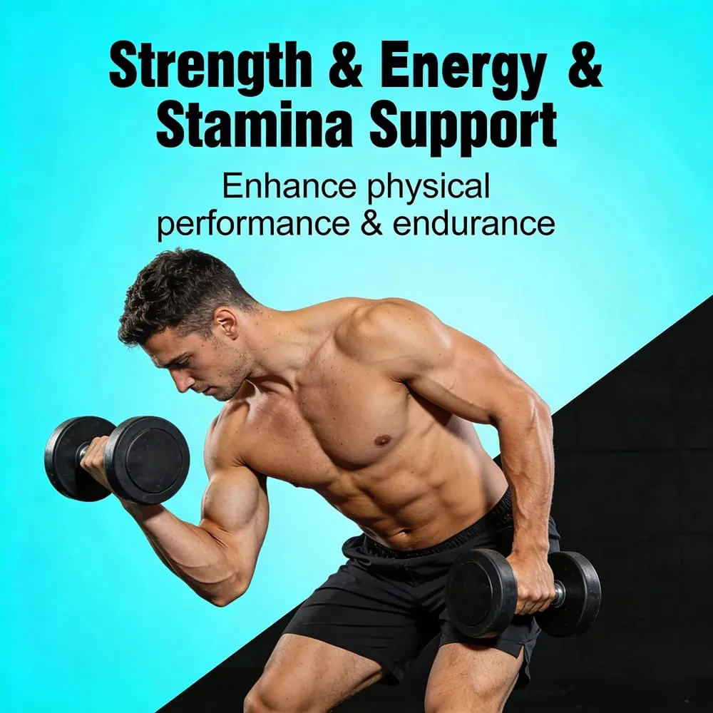 Enhancing Supplement Blend - L-Arginine + Maca + Ashwagandha Stamina Muscle Growth Vascular Function Blood Circulation — image 6