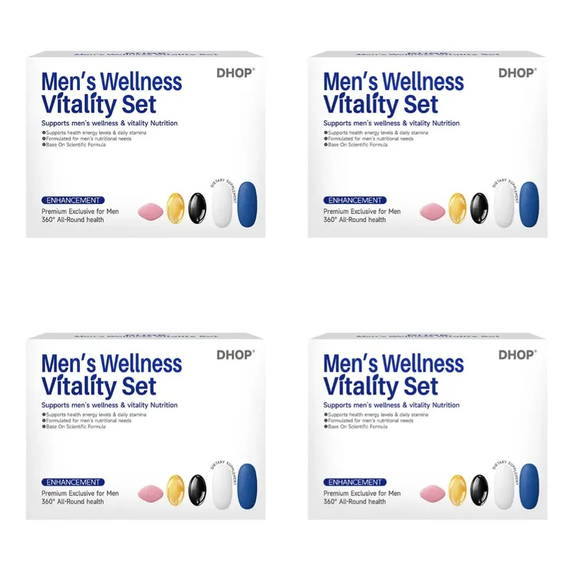 Men's Vitality Daily Supplement Pack Oyster Maca Cistanche Tablets Ashwagandha NMN DHA Capsules for Men's Energy Support — image 8