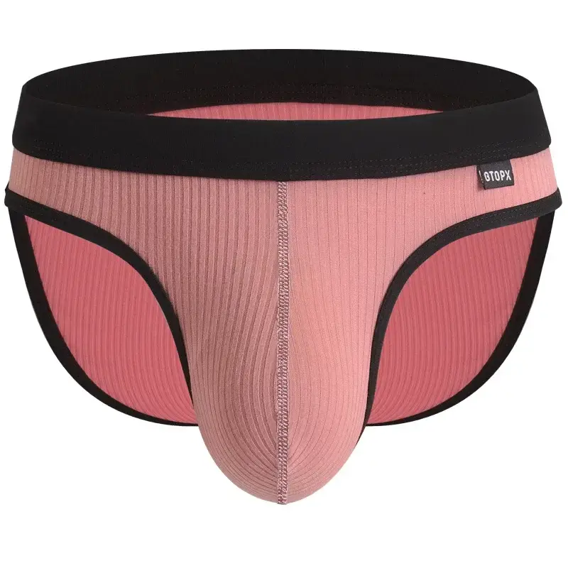 Men's Underwear U-Convex Pouch Briefs Breathable Soft Elastic Low Rise Panties For Men Daily Lingerie 2-Pack — image 24