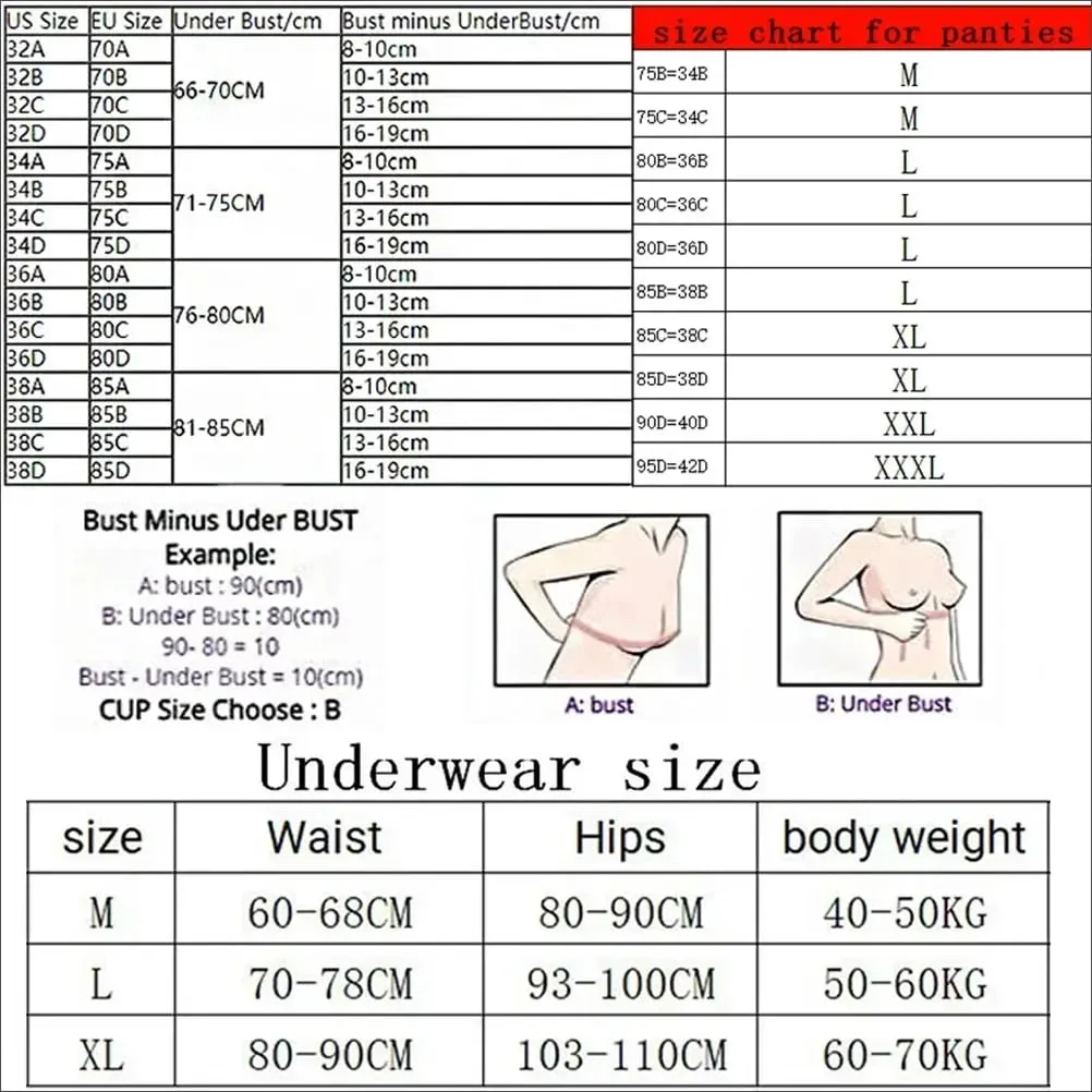 Victoria Secret Sexy Lingerie Sleepwear Plus Size Comfortable Luxury New Women Polka Dot Lace Push Up Bra And Panty Set — image 6