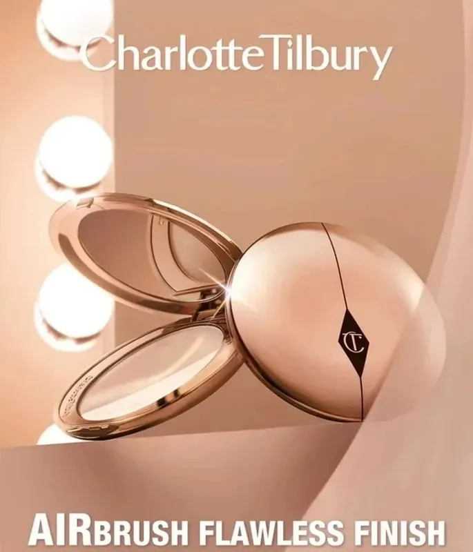 Charlotte Tilbury Lip Stick Liquid Foundation Highlighter Pressed Powder Blush Facial Spot Concealer Foundation Makeup Cosmetics — image 5