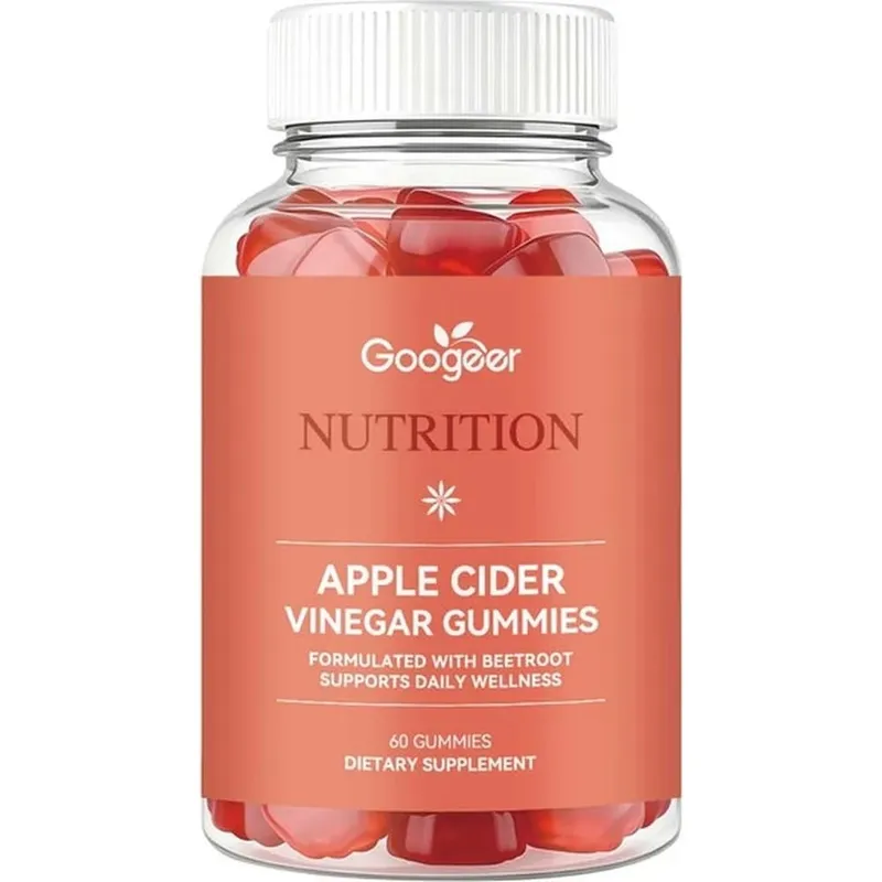 Googeer Apple Cider Vinegar Gummies Fruity with Beetroot Extract and Vitamin B12 Supports Daily Health Management 60 Gummies — image 8
